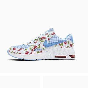Nike Kids Air Max Sneakers CW5808-100 Cherry Blossom Gingham Size 3Y